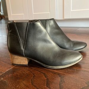 New Dr. Scholl’s black ankle booties.